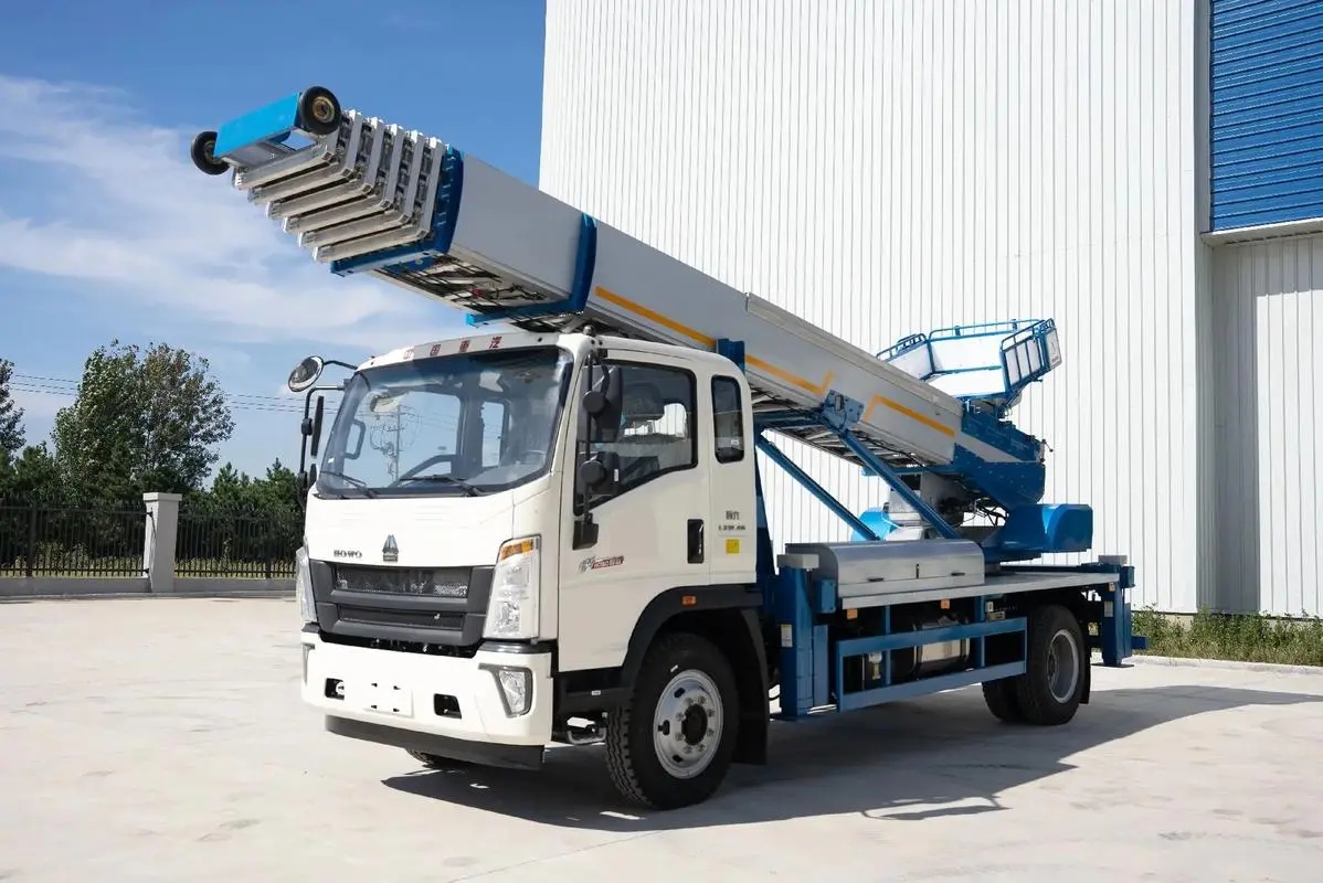 马鞍山博望专业的云梯车出租