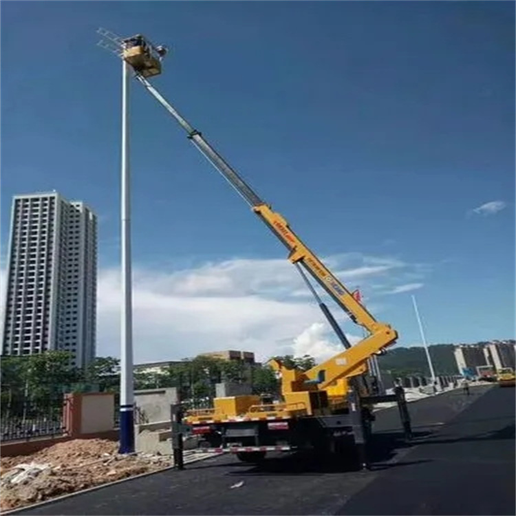 马鞍山博望维修路灯的曲臂升降车出租